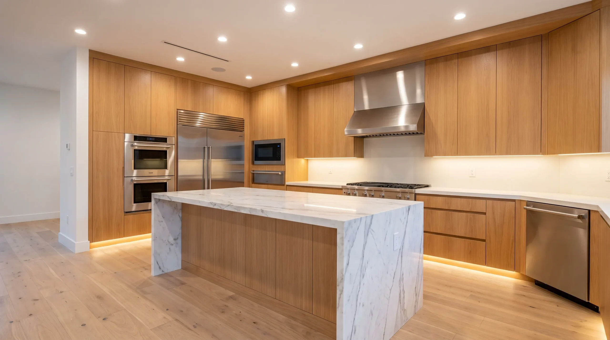 Kitchen appliance installation