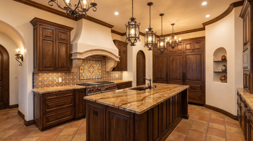 Los Angeles Mediterranean kitchen style idea