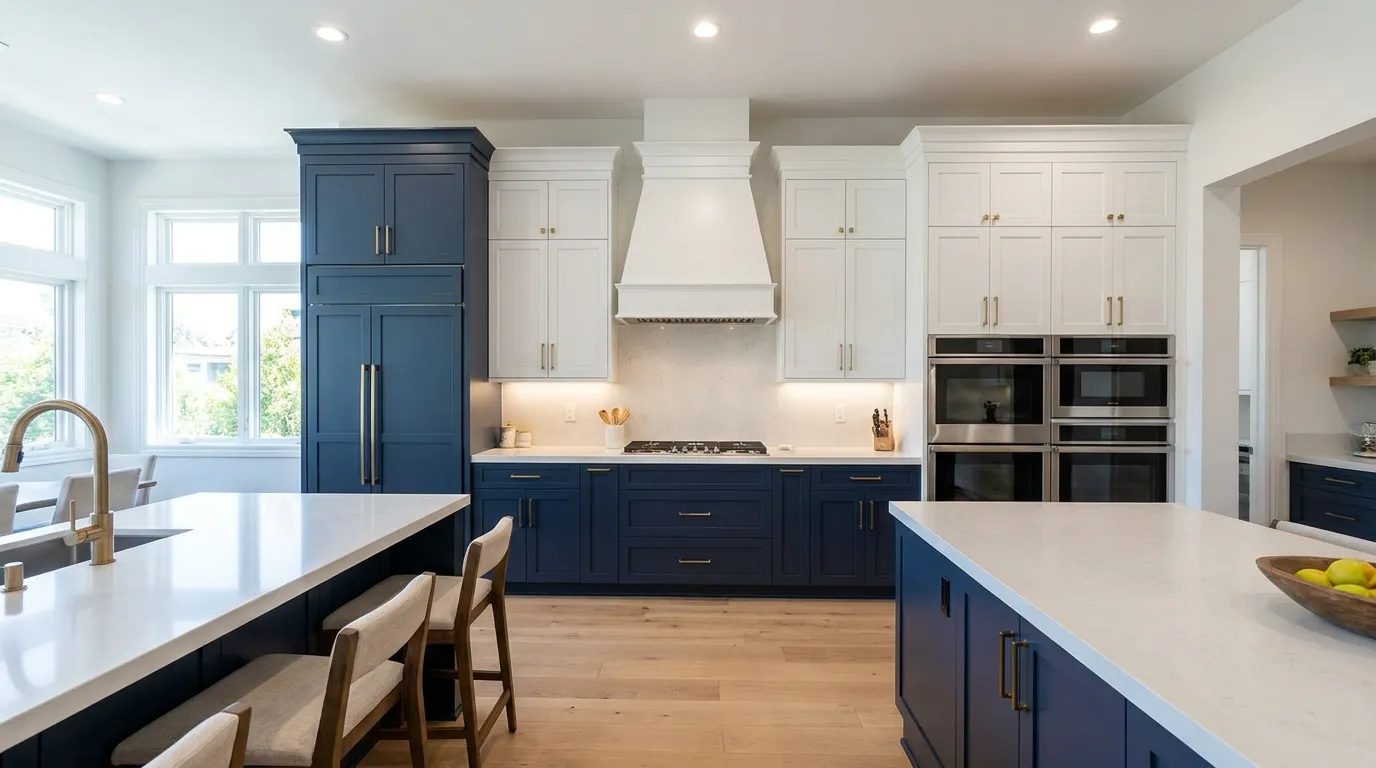 Two-Tone Cabinets